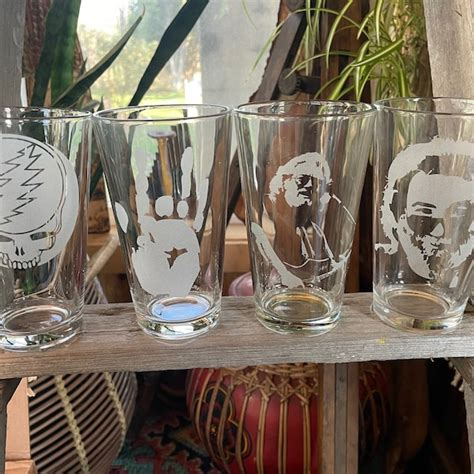 Grateful Dead Etched Etsy