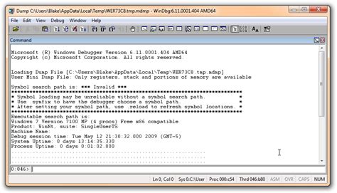 How To Open A Mini Dump File Mdmp With WinDbg