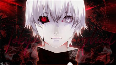 Wallpaper Kaneki Ken Tokyo Ghoul Anime Red Eyes X Aeliok