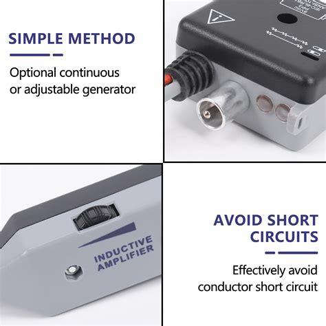 Wire Tracer Circuit Tester 200EP High Accuracy Cable Tone Generator