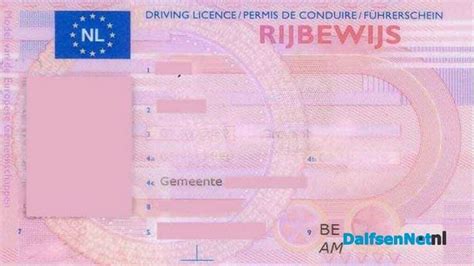 Rijbewijs Verloren Dalfsennet