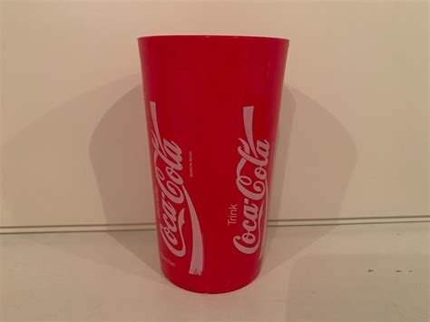 Coca Cola Becher 0 3l Hartplastik Retro Sammelbecher 3er Set EBay