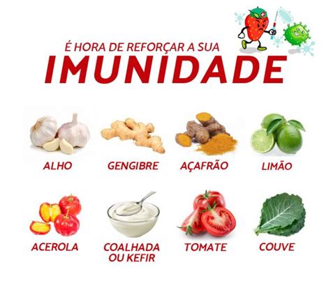 Alimentos Para Aumentar A Imunidade Massima Alimenta O