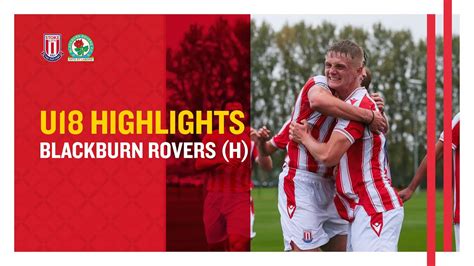 U Highlights Stoke City V Blackburn Rovers Youtube