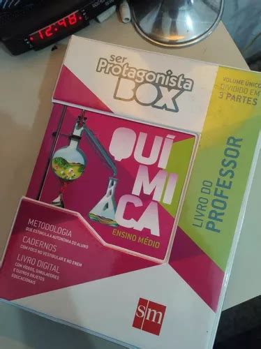 Ser Protagonista Box Química Livro Do Professor Vol Único Div 3