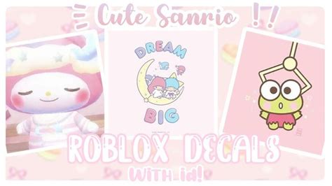 🌸 20 Kawaii Sanrio Decals For Your Royale High Journal 1 ୨୧