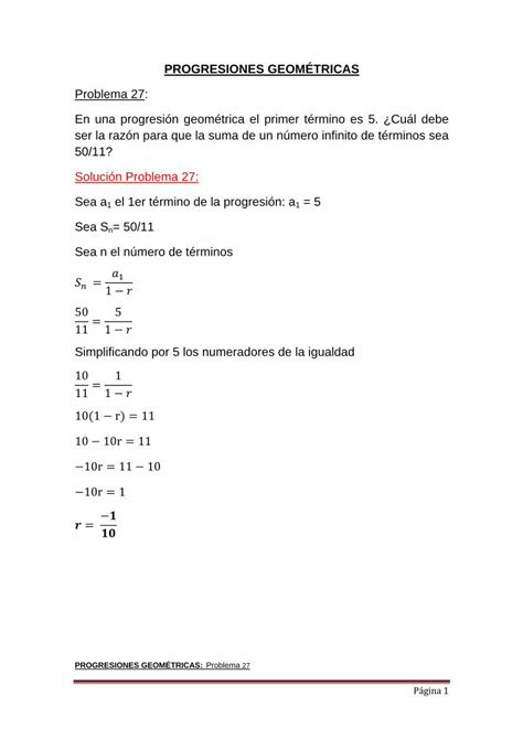 Pdf Progresiones Geom Tricas Blog Pdf Fileprogresiones