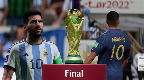 Fifa 23 Argentina Vs France Fifa World Cup Qatar 2022™ Final Full Match Pc Youtube