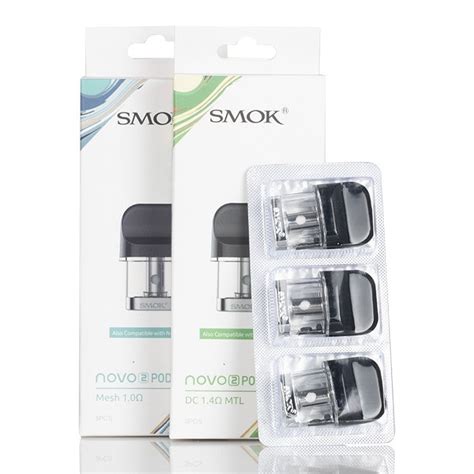 Smok Novo 2 Replacement Pods 3 Pack The Vape Lounge 760