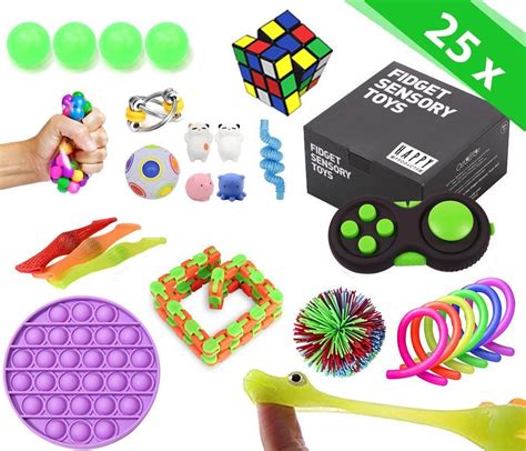 Happy Products Fidget Toys Pakket Stuks Inclusief Doos Pop It