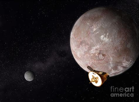 Pluto's Surface Photograph by Ron Miller / Science Photo Library | Pixels