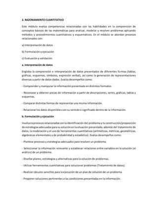 Razonamiento Cuantitativo PDF