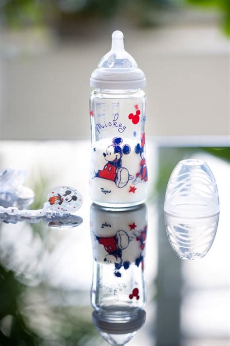 Tigex Nuk Glazen Fles 3 SPEED 240ml Disney Baby Mickey