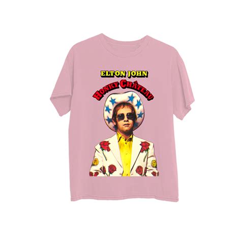 Honky Château Pink T Shirt Elton John Official Store