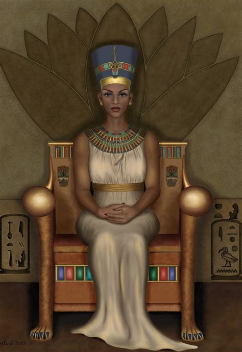 Nefertiti by ChristineMarieArt on DeviantArt