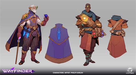 Artstation Wayfinder Characters Concept Art Concept Art