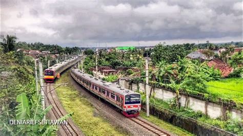 HUNTING KERETA KRL DI ATAS JEMBATAN KOMPLEK PEMDA PART 2KELUAR