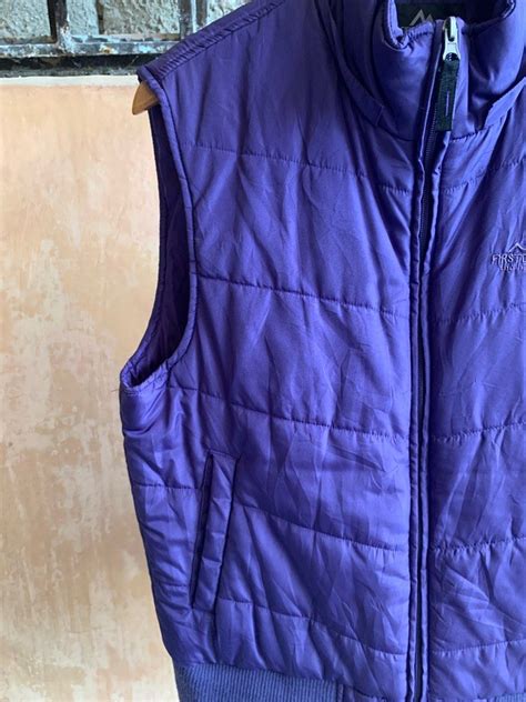 Violet Puffer Vest Mens Fashion Coats Jackets And Outerwear On Carousell