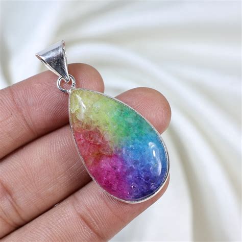 Rainbow Solar Quartz Etsy