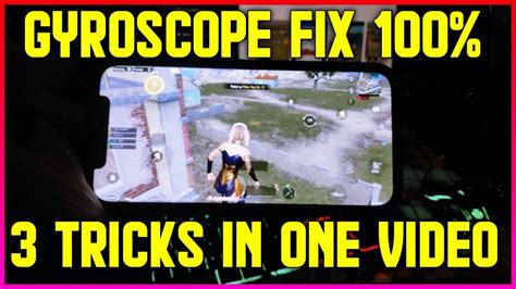 How To Fix Gyroscope In Bgmi Gyroscope Is Not Working In Bgmi On