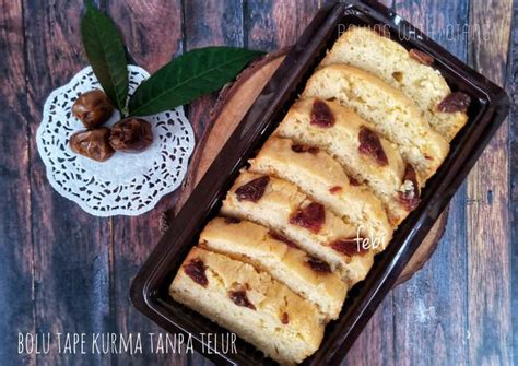 Resep Bolu Tape Kurma Panggang Tanpa Telur Oleh Baking With Otang