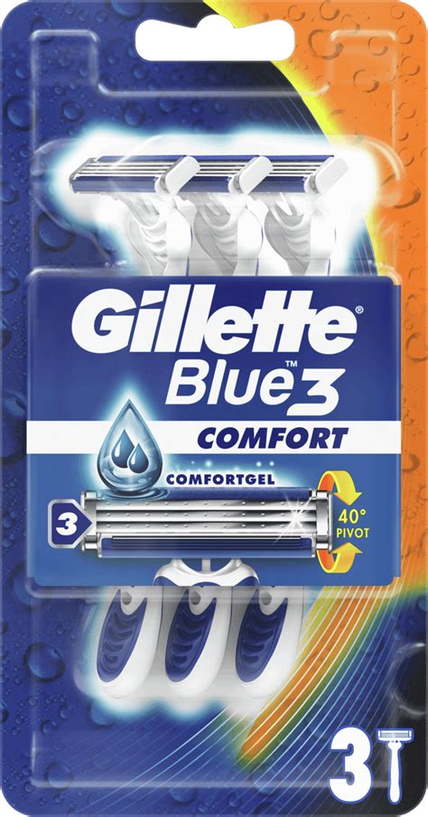 GILLETTE Blue 3 Cool Jednorazowe Maszynki Do Golenia 3 Szt