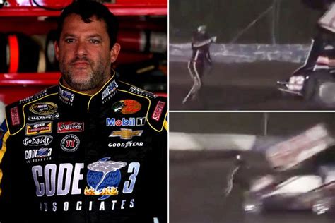 Horrific Moment Nascar Driver Hit And Killed On Track After Getting Out