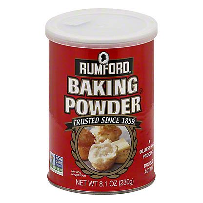 Rumford Aluminum-Free Baking Powder, 8.1 oz – Central Market