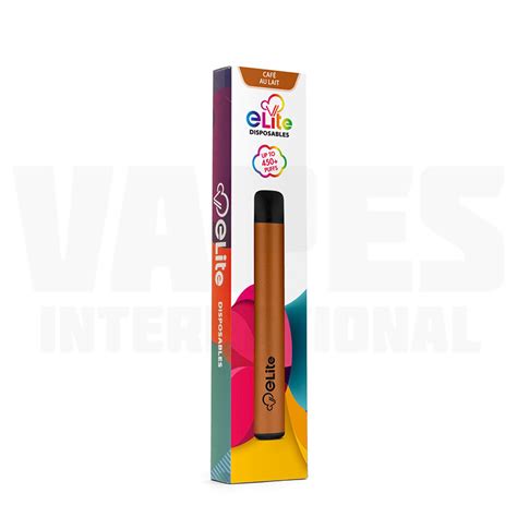 Elite Engångs Vape Cafe Au Lait 20 Mg Disposable Vapes International