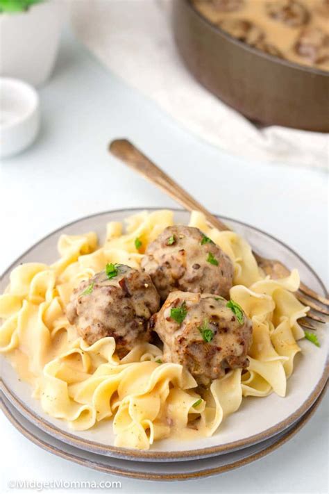 Easy Swedish Meatballs Recipe With Homemade Sauce
