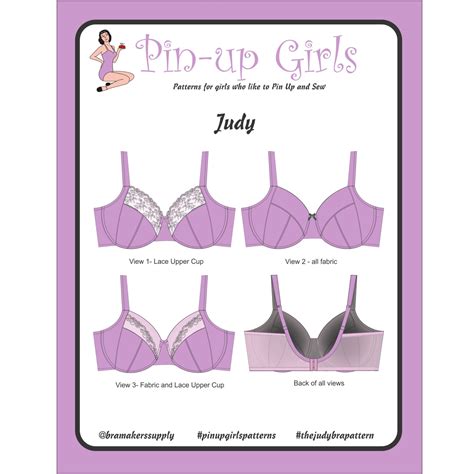 Bra Patterns - Professional quality patterns - Bra-Makers Supply