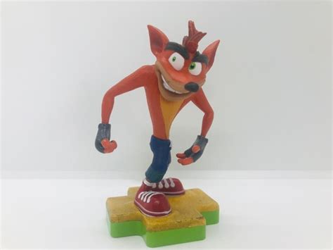 Boneco Crash Bandicoot Bonecos Figuras Acao Mercadolivre