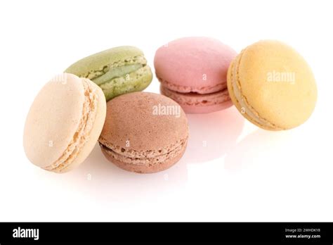 Colorful French Macarons Stock Photo Alamy