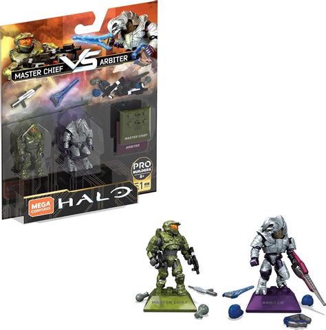 MEGA CONSTRUX Halo Master Chief VS ARBITER Amazon Au Toys Games