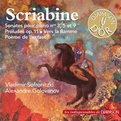 Scriabine Sonates pour Piano no 3 5 9 Préludes Vers la Flamme