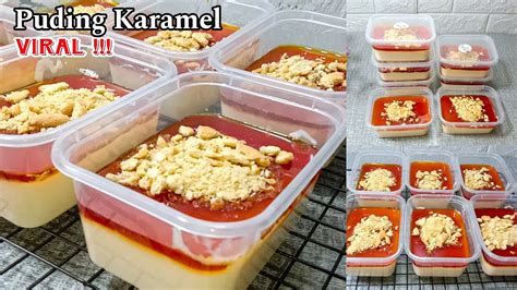 Puding Karamel Viral Enak Nya Bikin Nagih Wajib Banget Di Coba