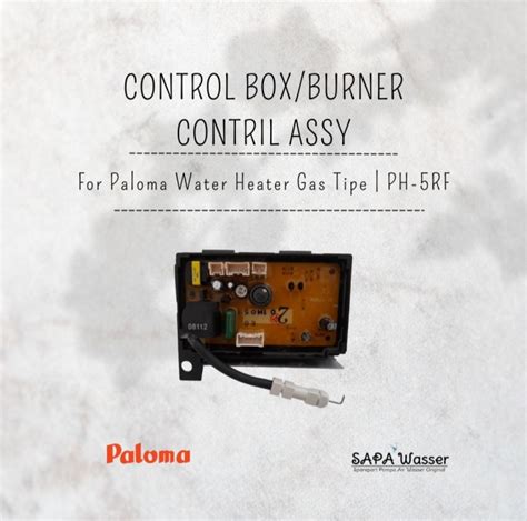 Jual Control Box Paloma Water Heater Gas Ph Rf Kota Serang