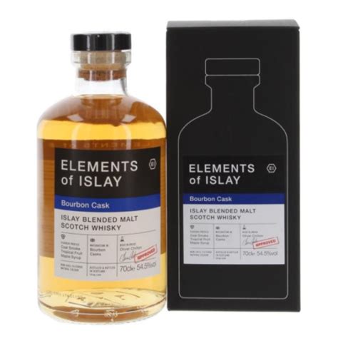 Elements Of Islay Bourbon Cask Ml Pk