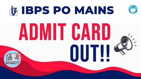 IBPS PO Mains Admit Card IBPS PO Mains 2023 IBPS PO Mains 2023