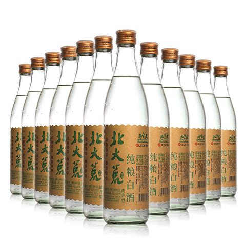 【北大荒beidahuang白酒】 12瓶装 52度北大荒酒纯粮白酒 500毫升 固态发酵 国产白酒【价格 图片 品牌 报价】 苏宁易购柏