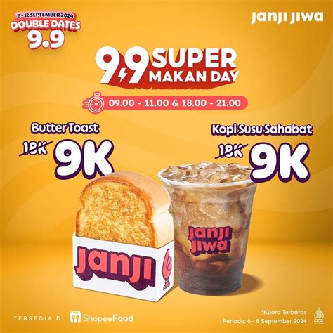 10 Promo Makanan Dan Minuman 9 9 September 2024 Buruan Serbu