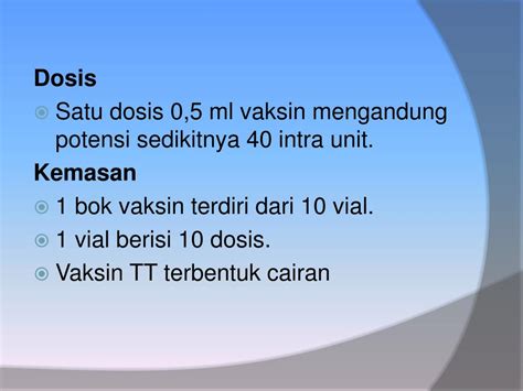 Ppt Vaksin Tt Tetanus Toksoid Powerpoint Presentation Free