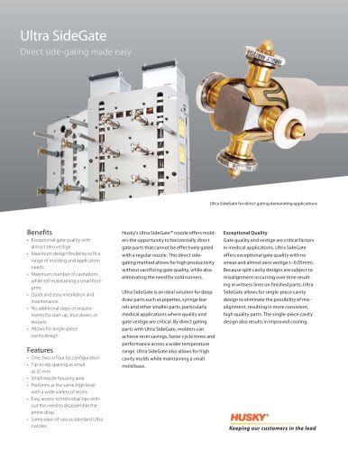 Husky Injection Molding Systems De L Automobile Et Des Véhicules