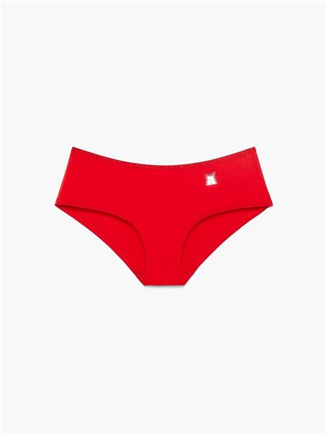 Core Microfiber Hipster Knickers In Red Savage X Fenty Uk United Kingdom