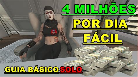 GTA V ONLINE COMO GANHAR DINHEIRO SOLO GUIA BÁSICO SOBRE MUAMBA PARA