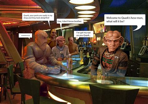 I Made This For My Husband For Christmas Featuring Our Favorite Ds9 Characters Quark S Bar R