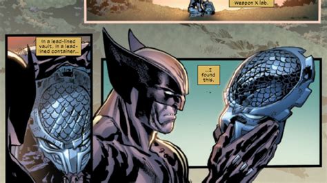 Wolverine Now Has The Predator As Part Of His Weapon X Origin