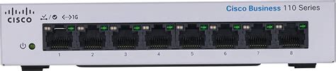 Cisco Switch No Administrado Business CBS110 8T D GE De 8 Puertos