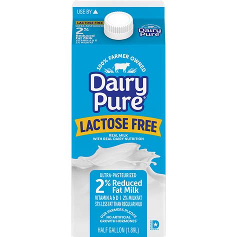 2% Lactose-Free Milk - DairyPure®