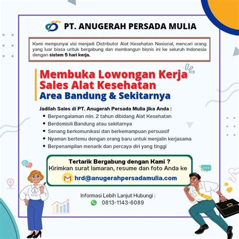 Lowongan Kerja Terbaru Di Pt Anugerah Persada Mulia Karirglobal Id